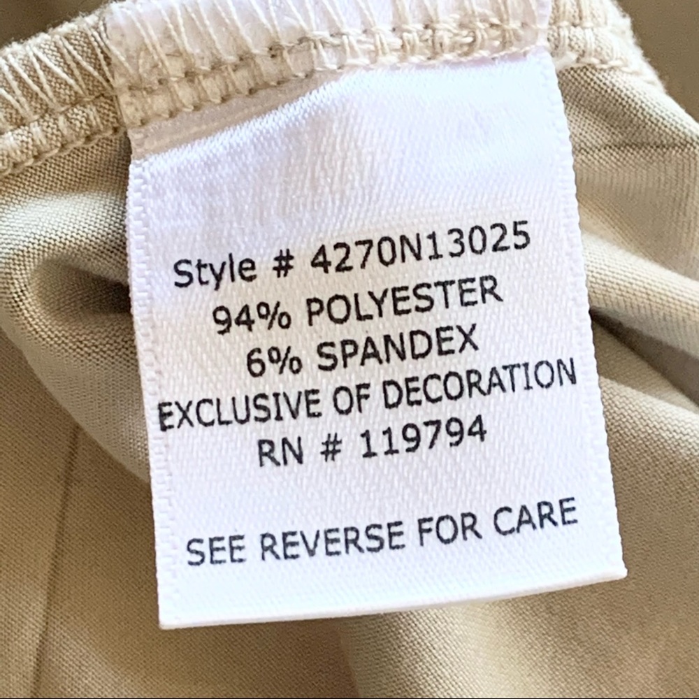 Unity Short Sleeve Blouse Top Size Small Petite S… - image 7